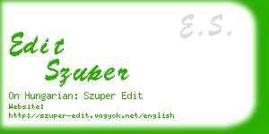 edit szuper business card